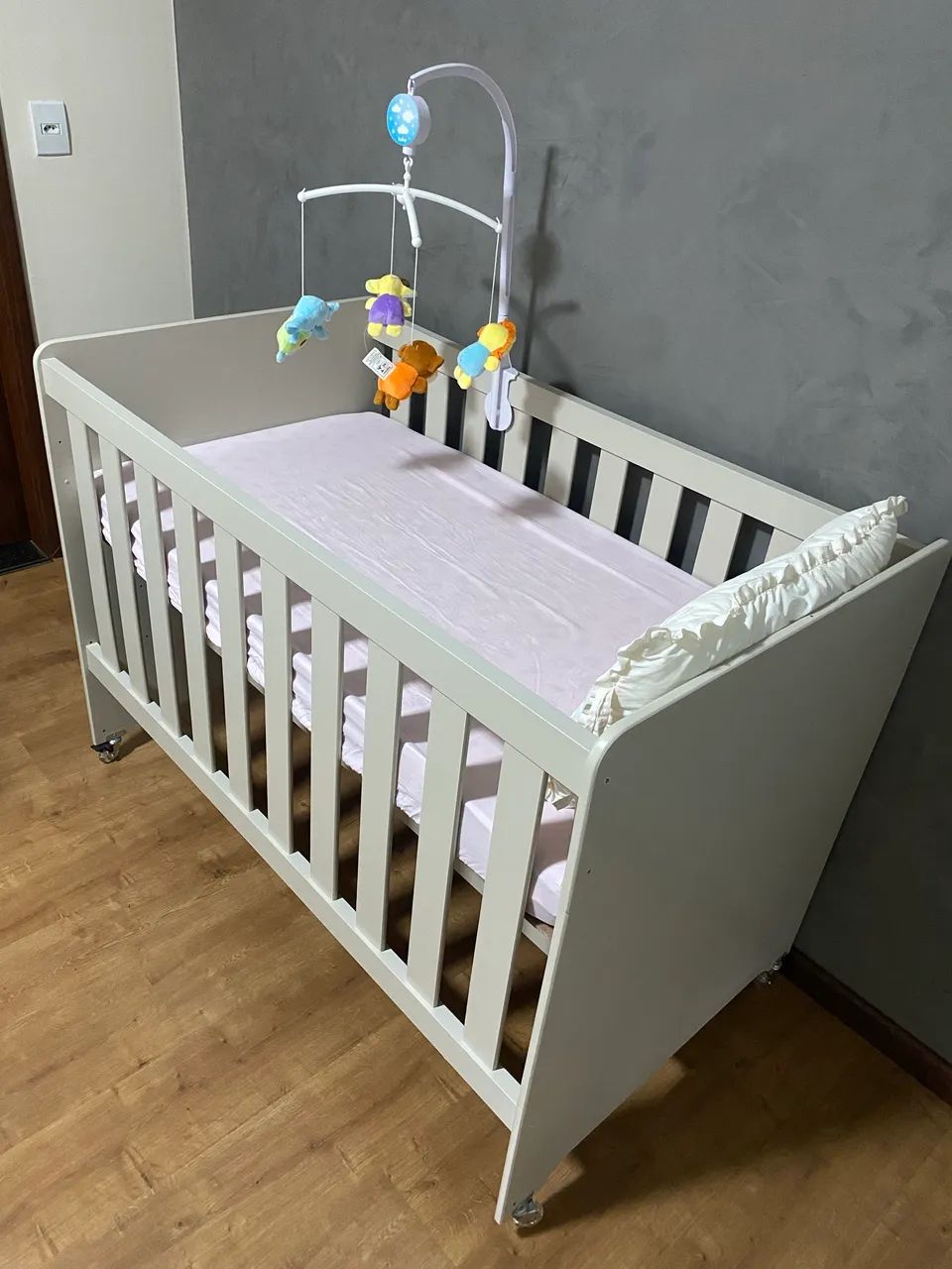 Berço Multifuncional Flex 4 Em 1 Colchão - Foto 5