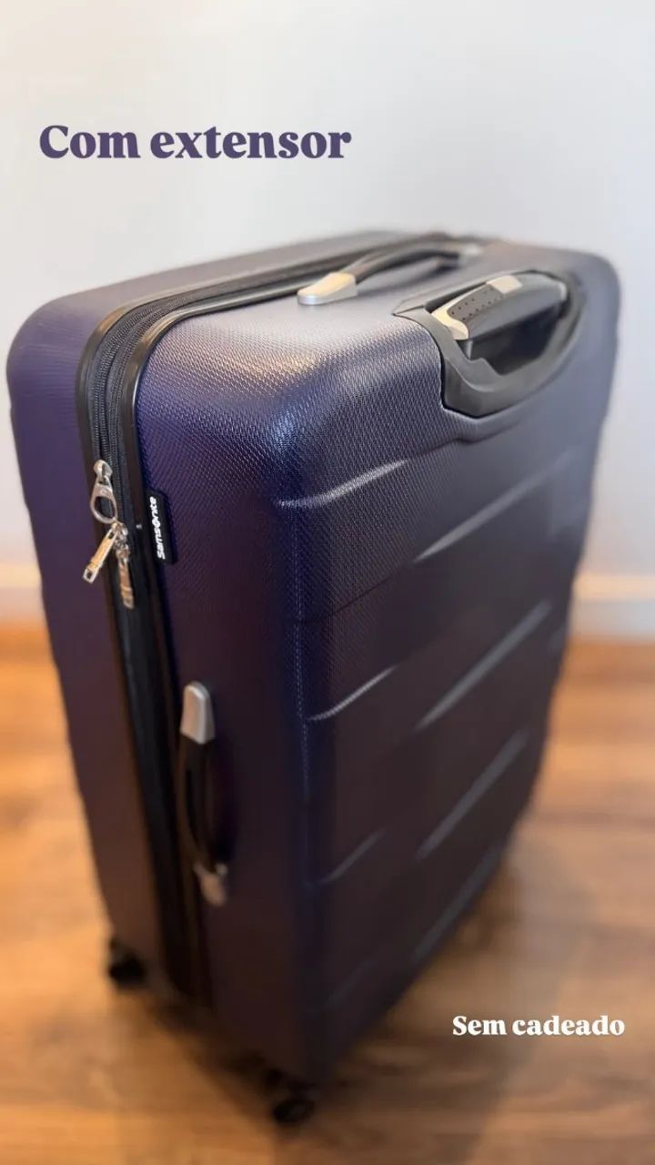 MALA DE VIAGEM - SAMSONITE - NOVA. 