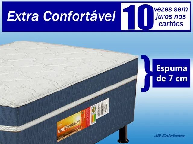 Cama Box Solteiro Vip Polar - Extra Confortável - Foto 3