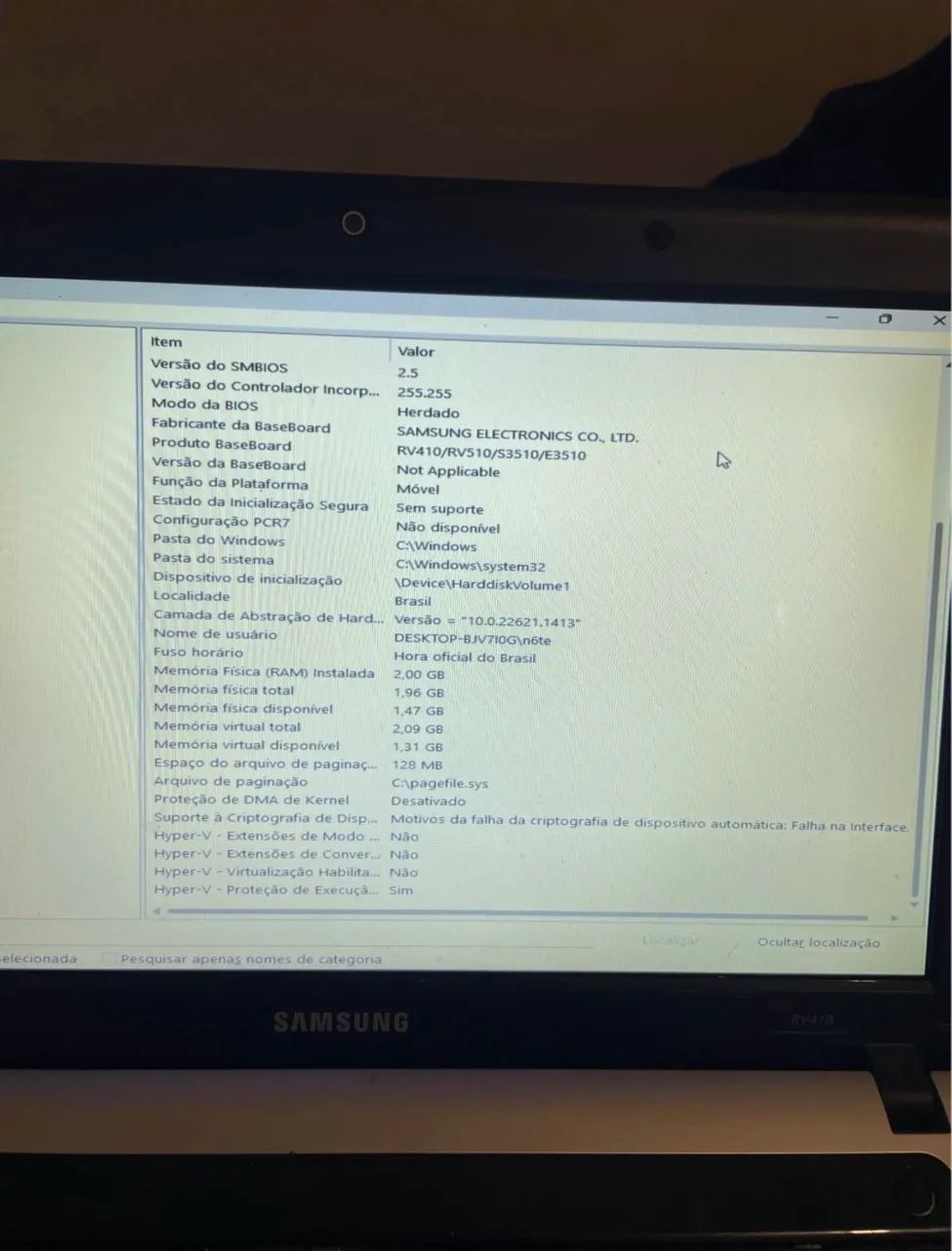 Notebook Samsung RV410 - Foto 4