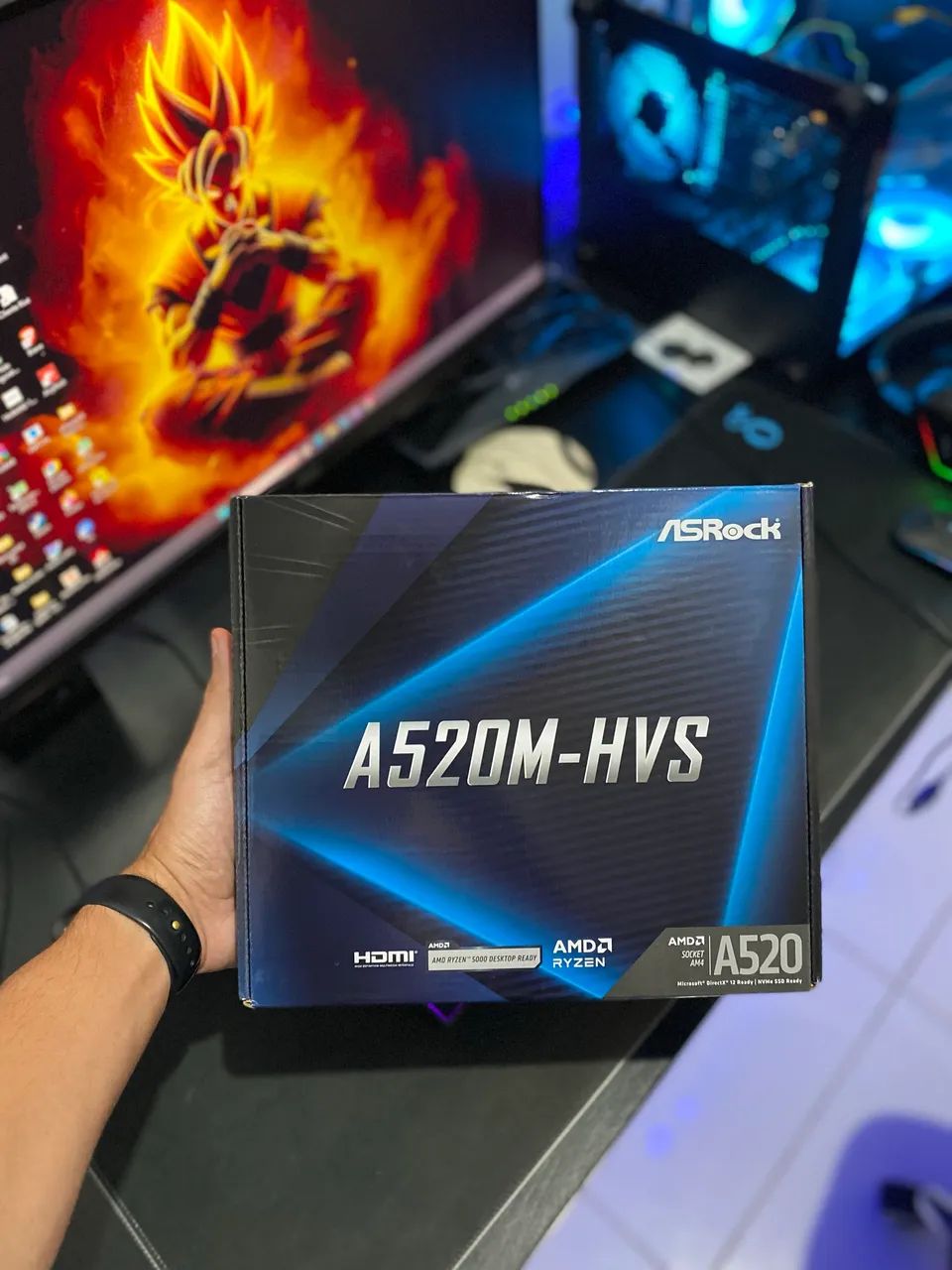 Placa mãe A520 - AM4