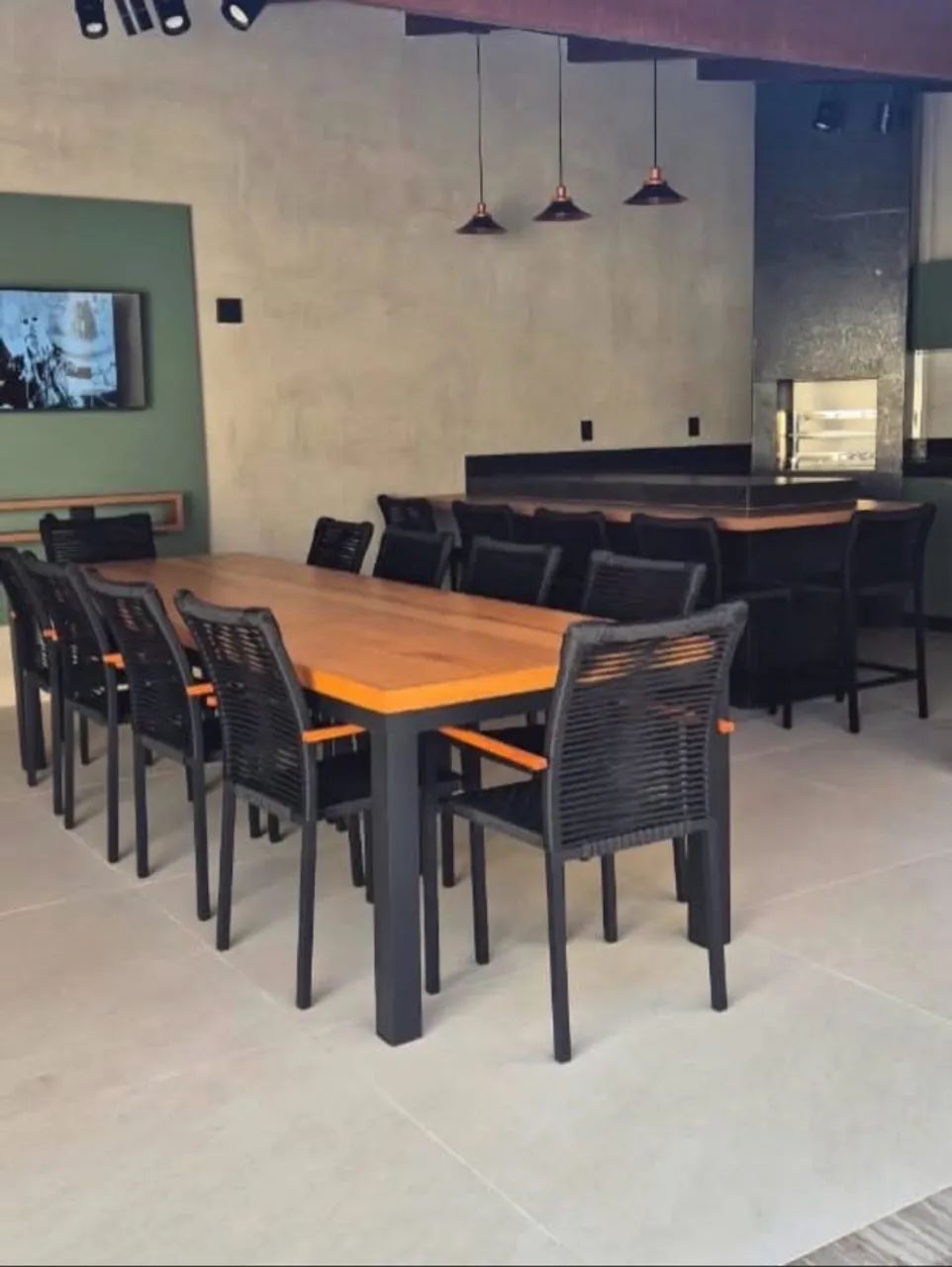 Cadeiras e conjunto com estofado chame e solicite seu orçamento  - Foto 3