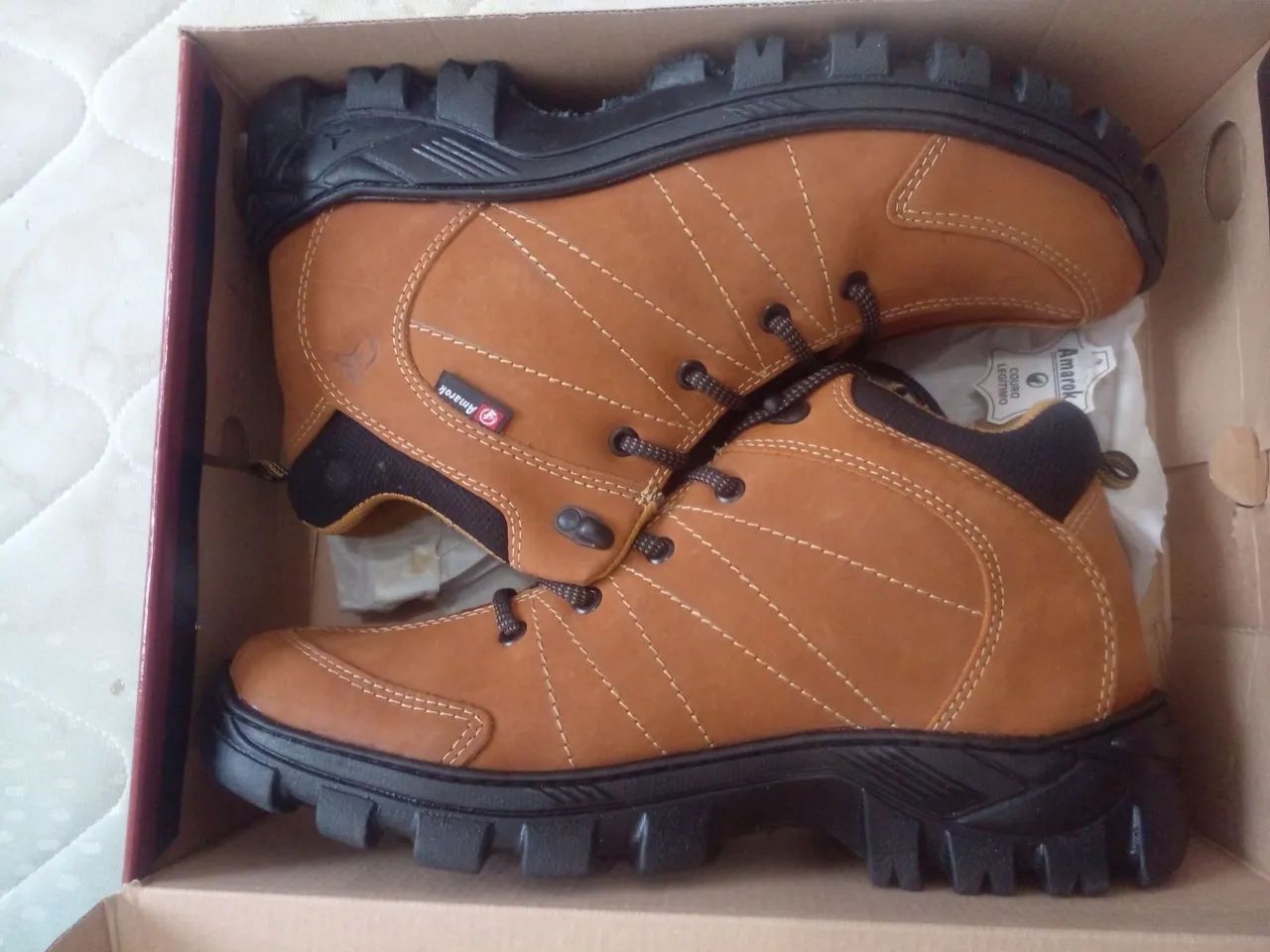 Bota Amarok Couro Legitimo  - Foto 2