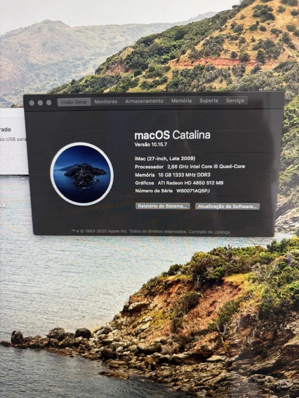 iMac 27? Apple - Late 2009 | 16GB RAM | macOS Catalina