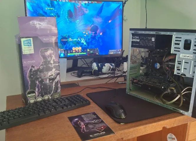 GPU R9 280X 3GB Placa de Vídeo e Acessórios na Caixa