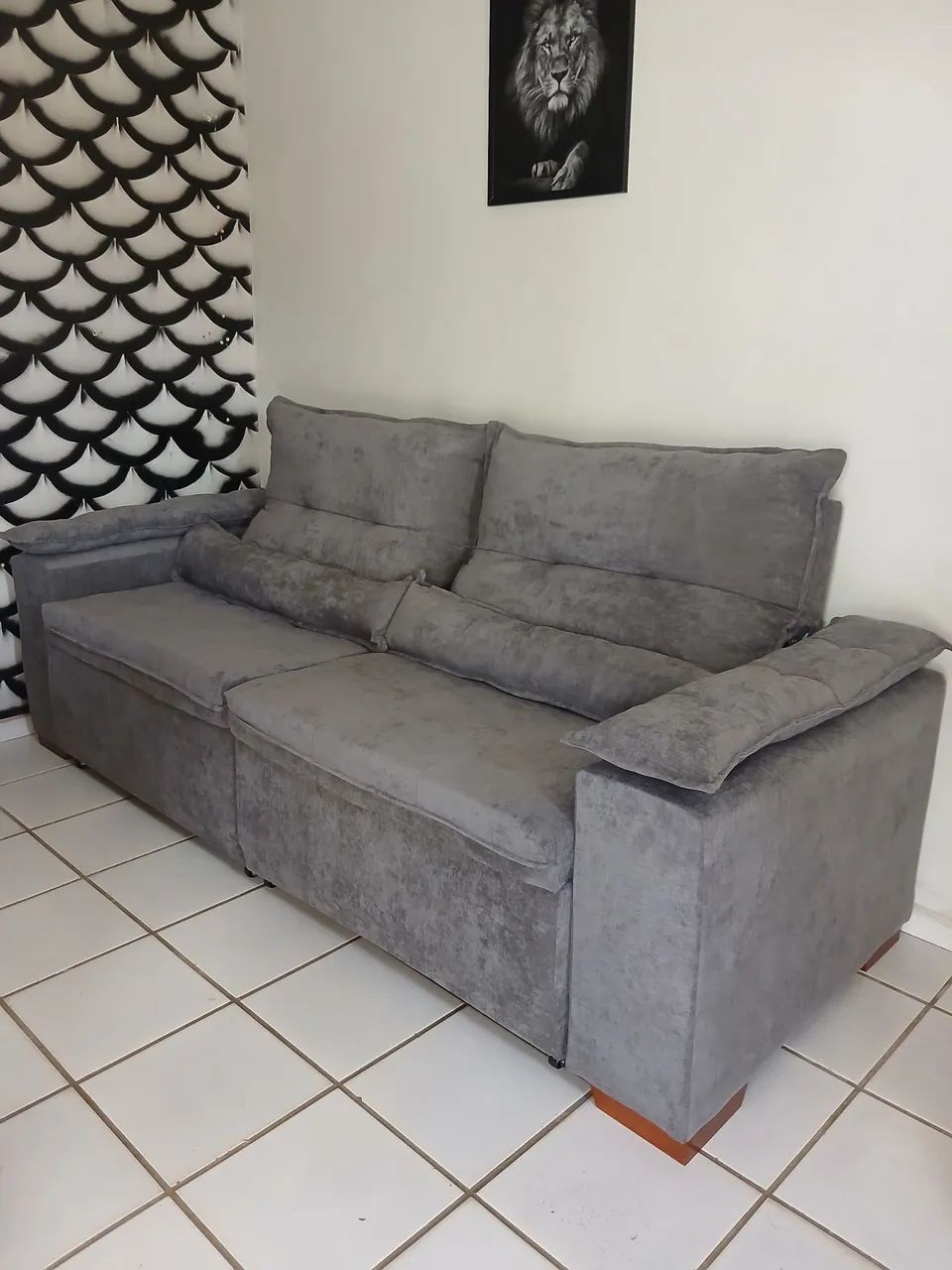 Sofa retrátil e reclinável  - Foto 4
