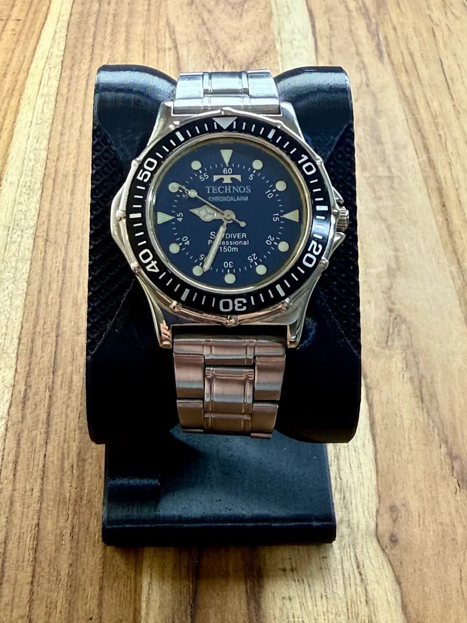 Relógio Technos Skydiver Chronoalarm Quartz - 1985