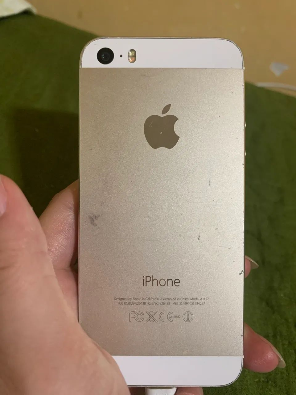 Iphone 5s Dourado - Retirada de peças/conserto - Foto 3