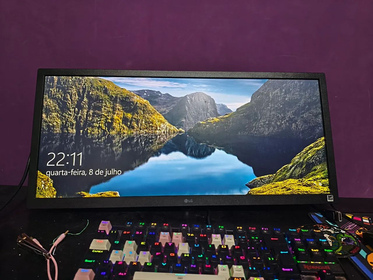 Monitor full hd ultrawide lg 26 polegadas | 26WQ500 - B - Foto 4