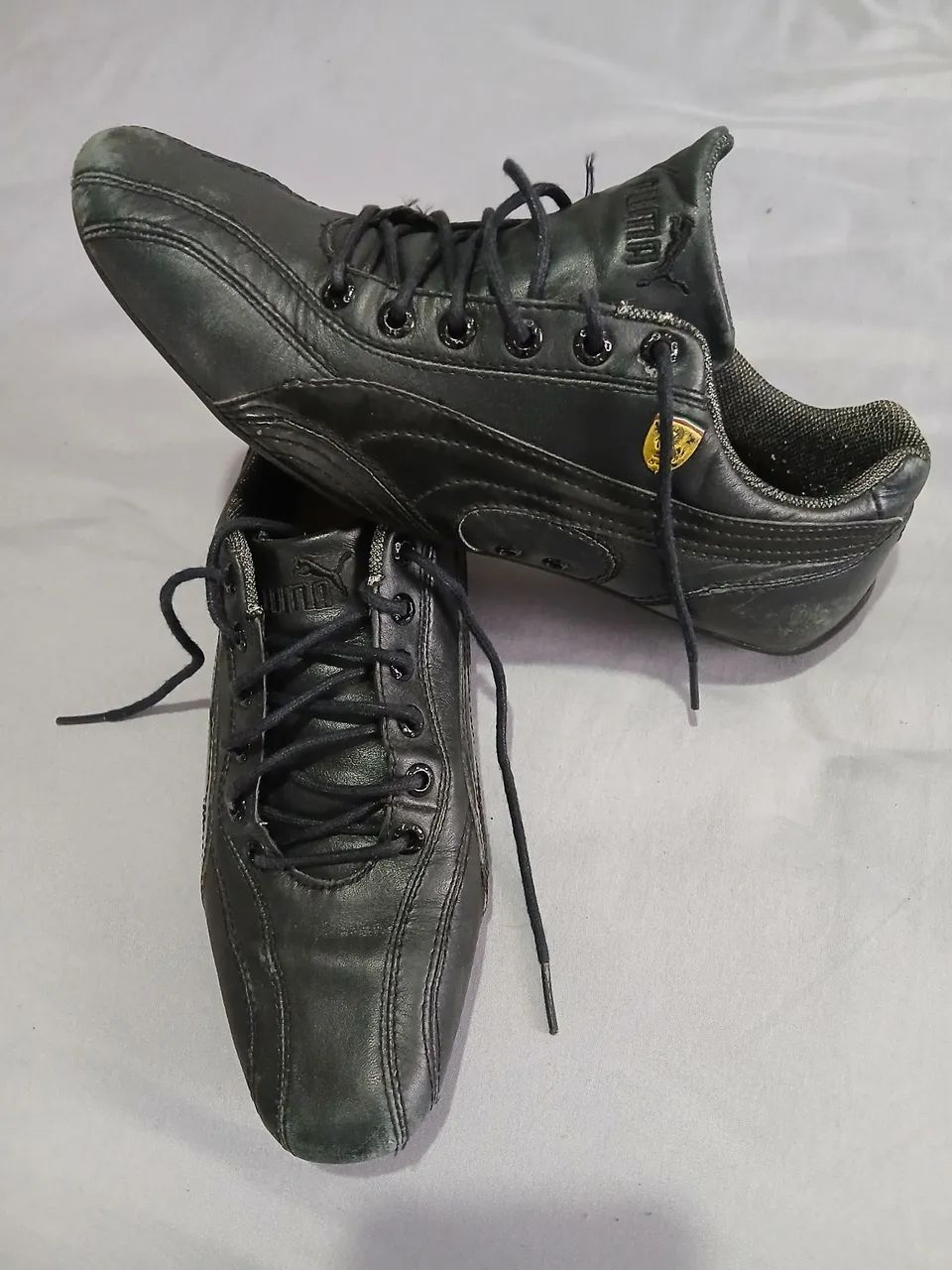 Tênis de couro original puma dry fit Ferrari  - Foto 2
