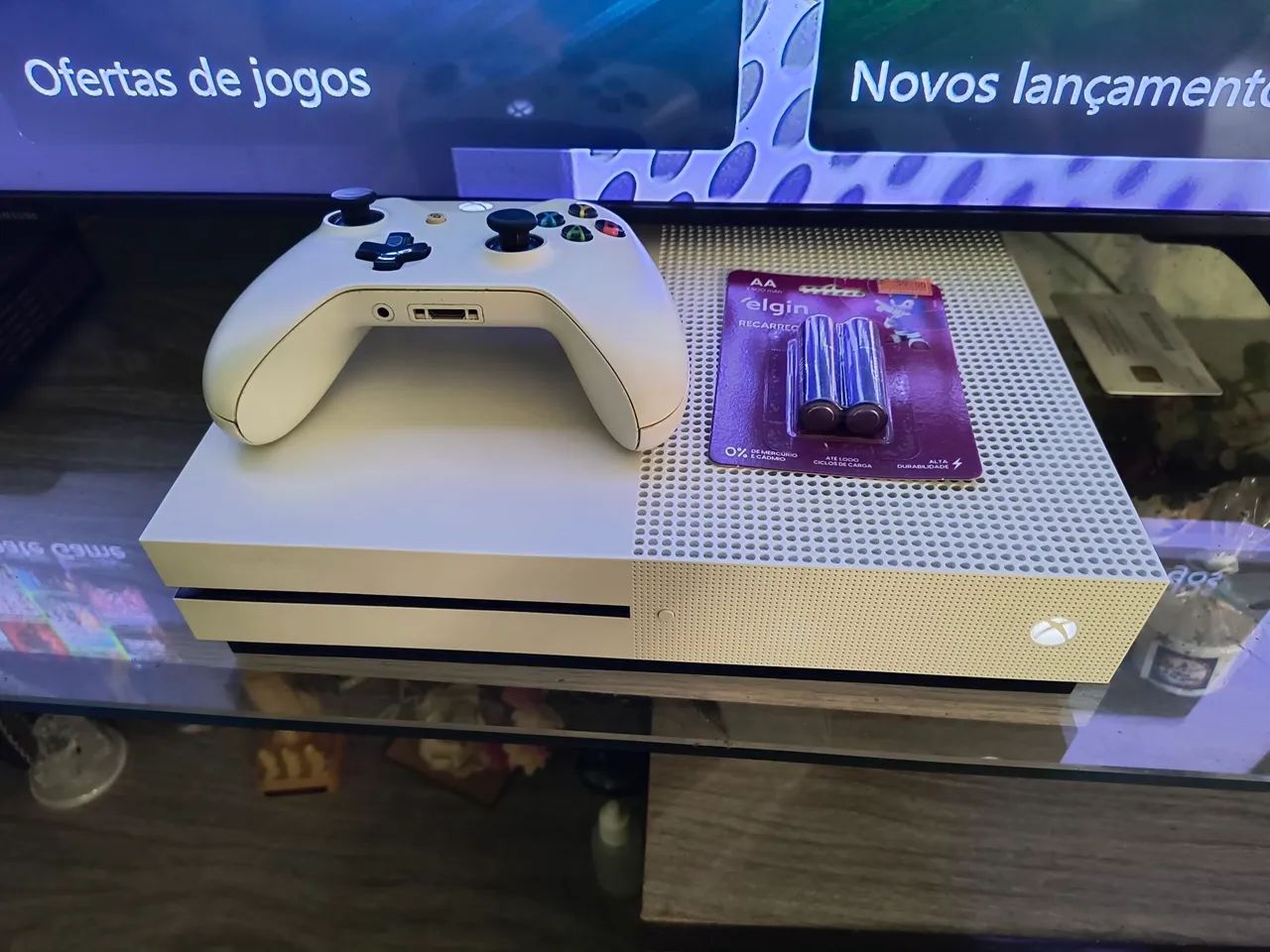 Xbox One S + 3 jogos - Foto 2