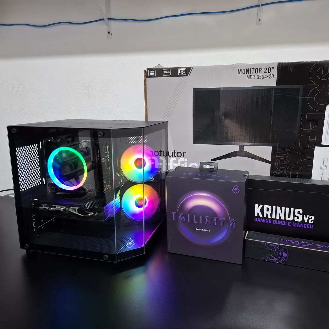 PC Gamer Ryzen 5, RX 580, 16gb + Combo Gamer Completo - Entrego/Instalo - Foto 2