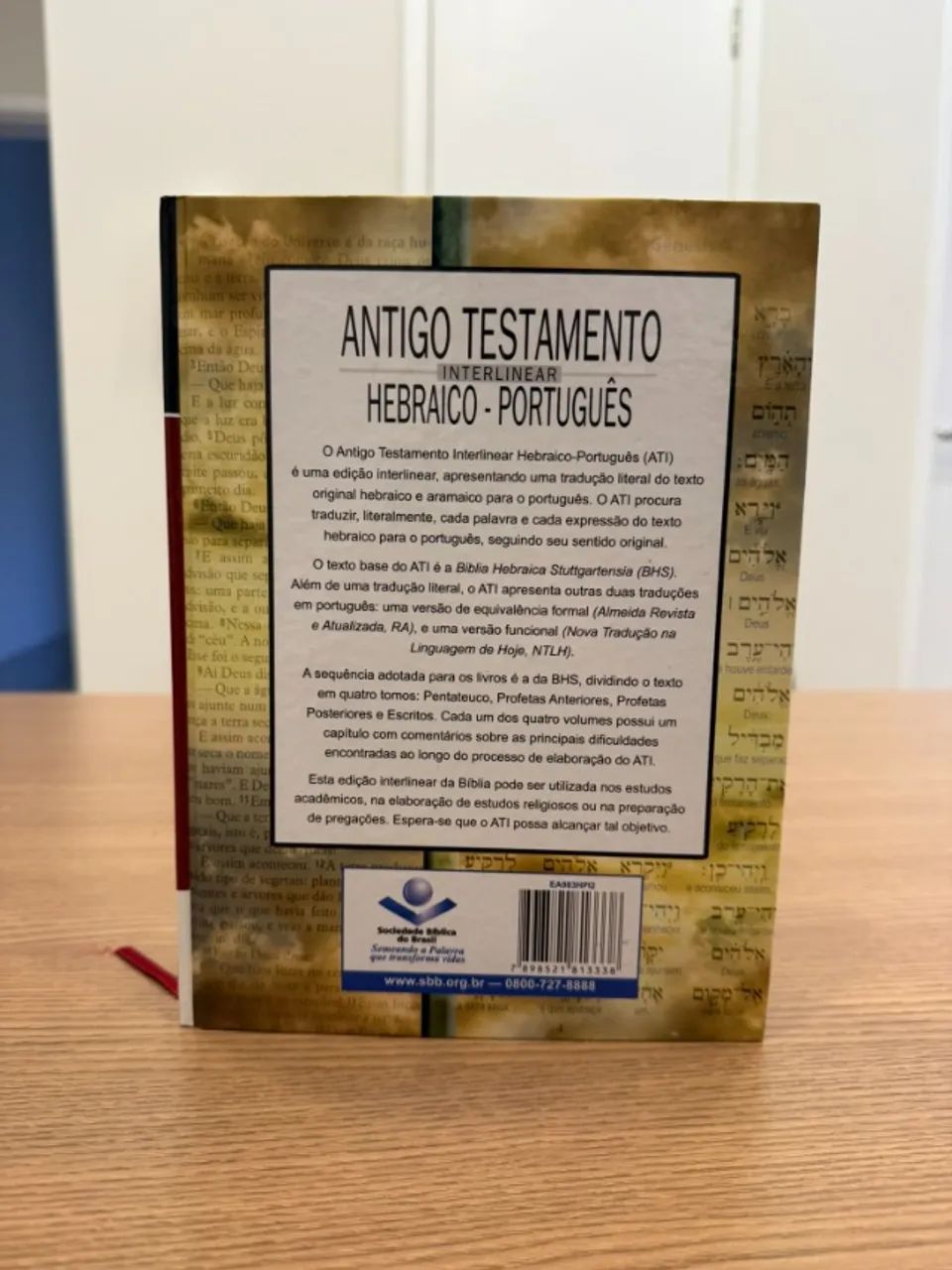 Antigo Testamento Interlinear Hebraico-Português Volume 2 - Foto 2