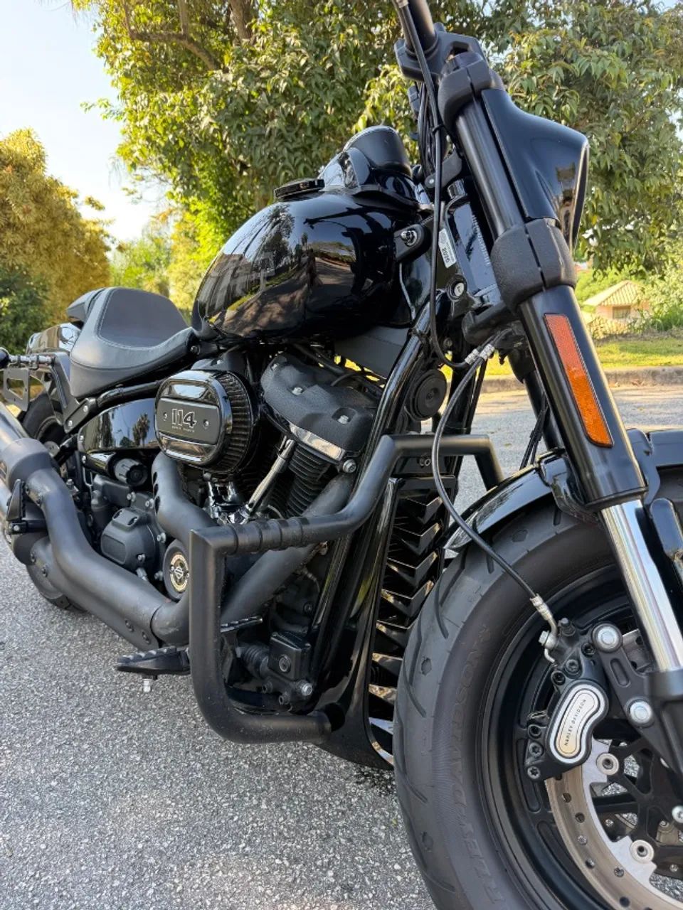 FAT BOB ALL black  - Foto 5