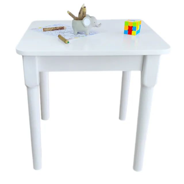 Mesa Infantil Madeira Maciça Resistente Ambiente Educativo