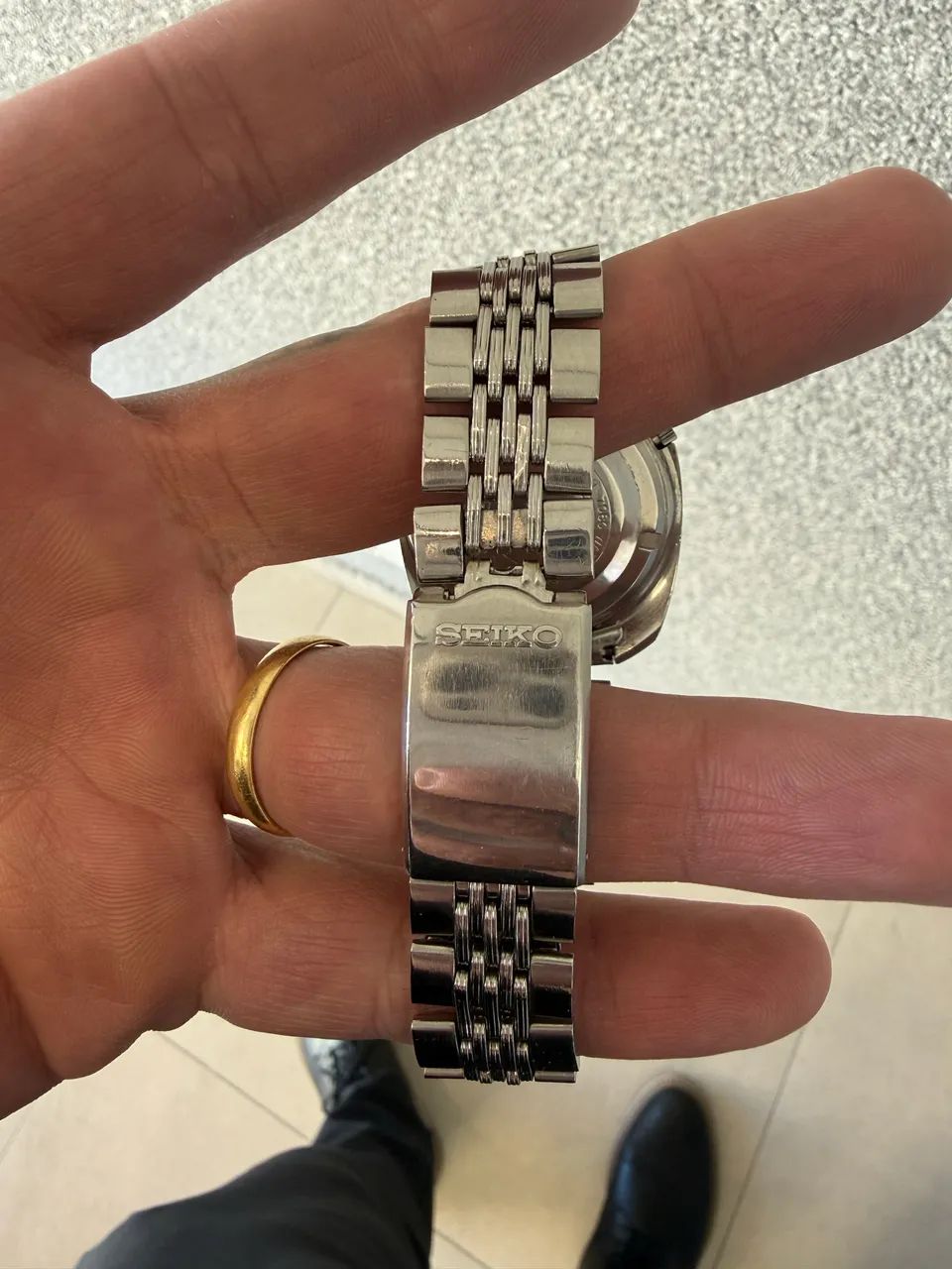 Relógio Vintage Seiko 5 Automático - Ref. 6119-7080 - Foto 4