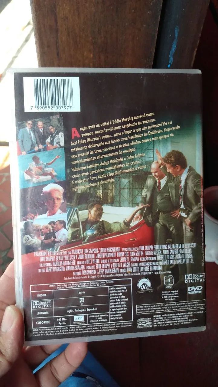DVD original um tira da pesada 2 ótimo estado.  - Foto 2