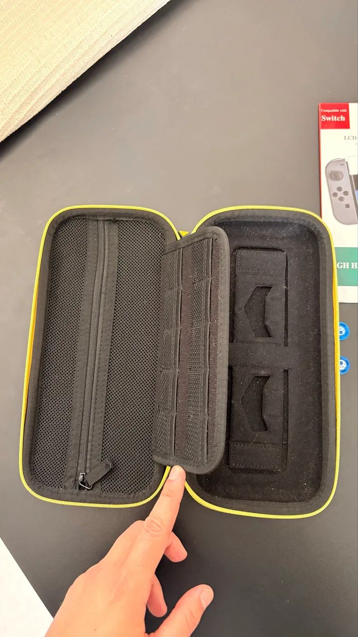 Case e película de vidro Switch  - Foto 3