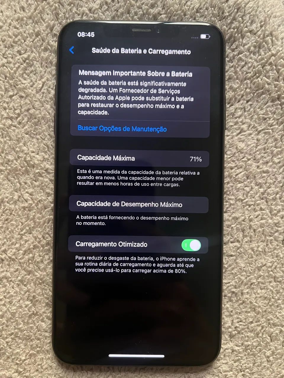 IPhone XS Max 256gb Cinza Espacial - Foto 4