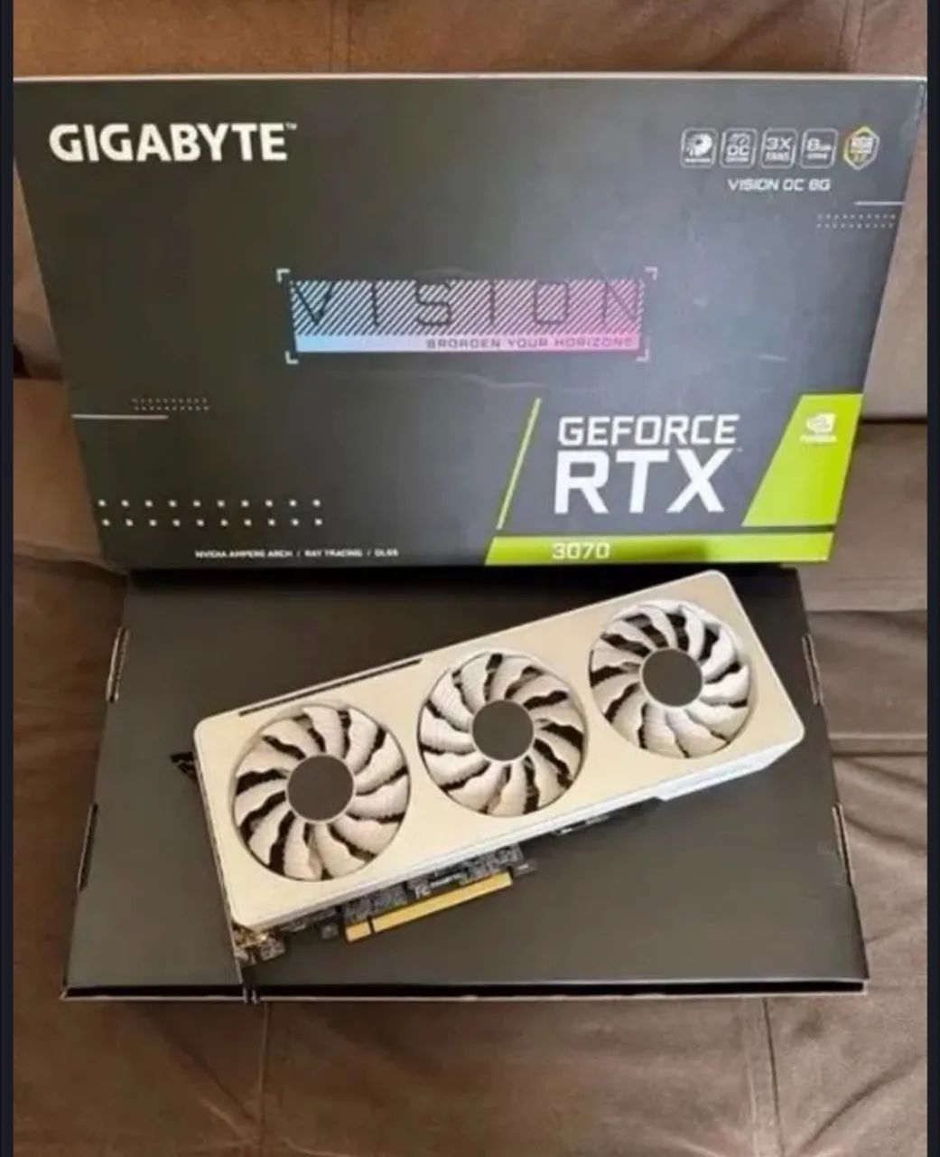Rtx 3070 triple fan vision gigabyte 