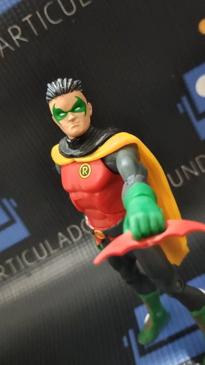 Robin Damian Wayne Signature DC Universe Classics Mattel - Foto 4