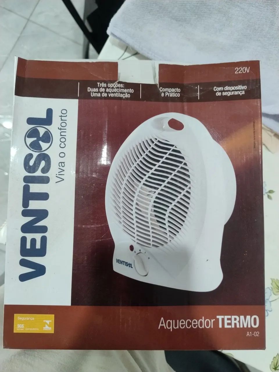 Aquecedor elétrico 