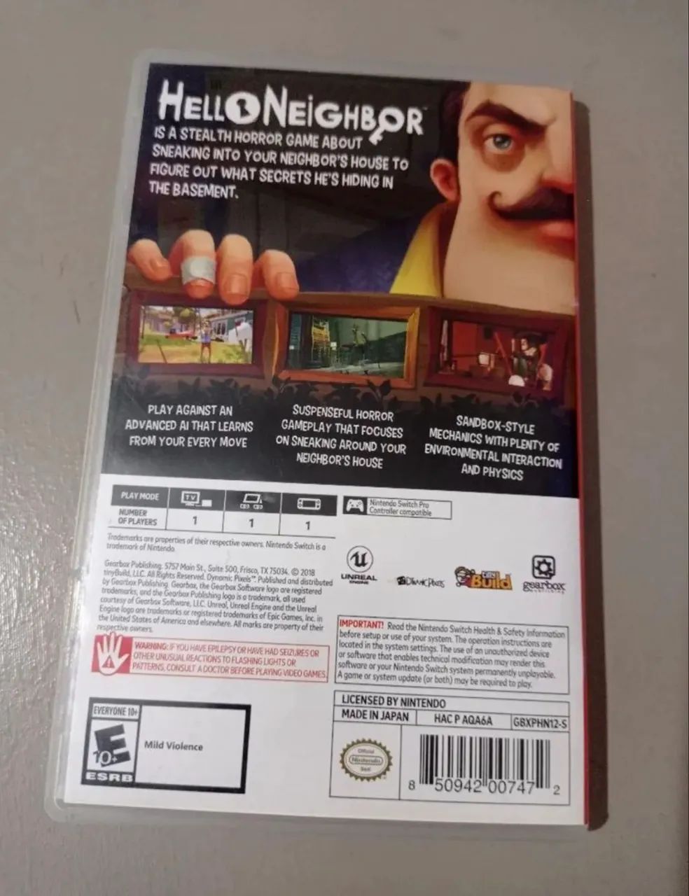 Jogo hello neighbor switch - Foto 2