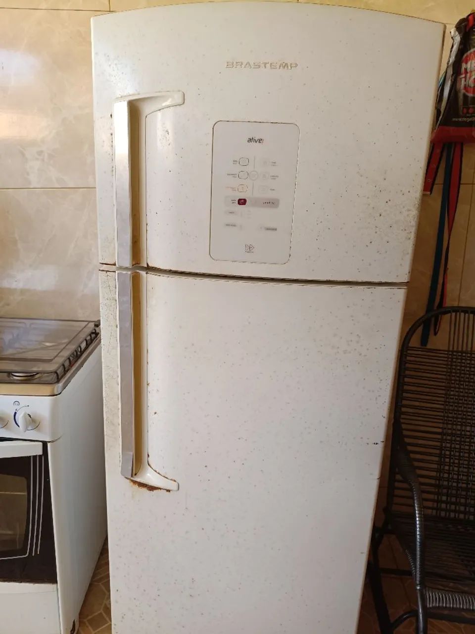 Geladeira Brastemp grande 