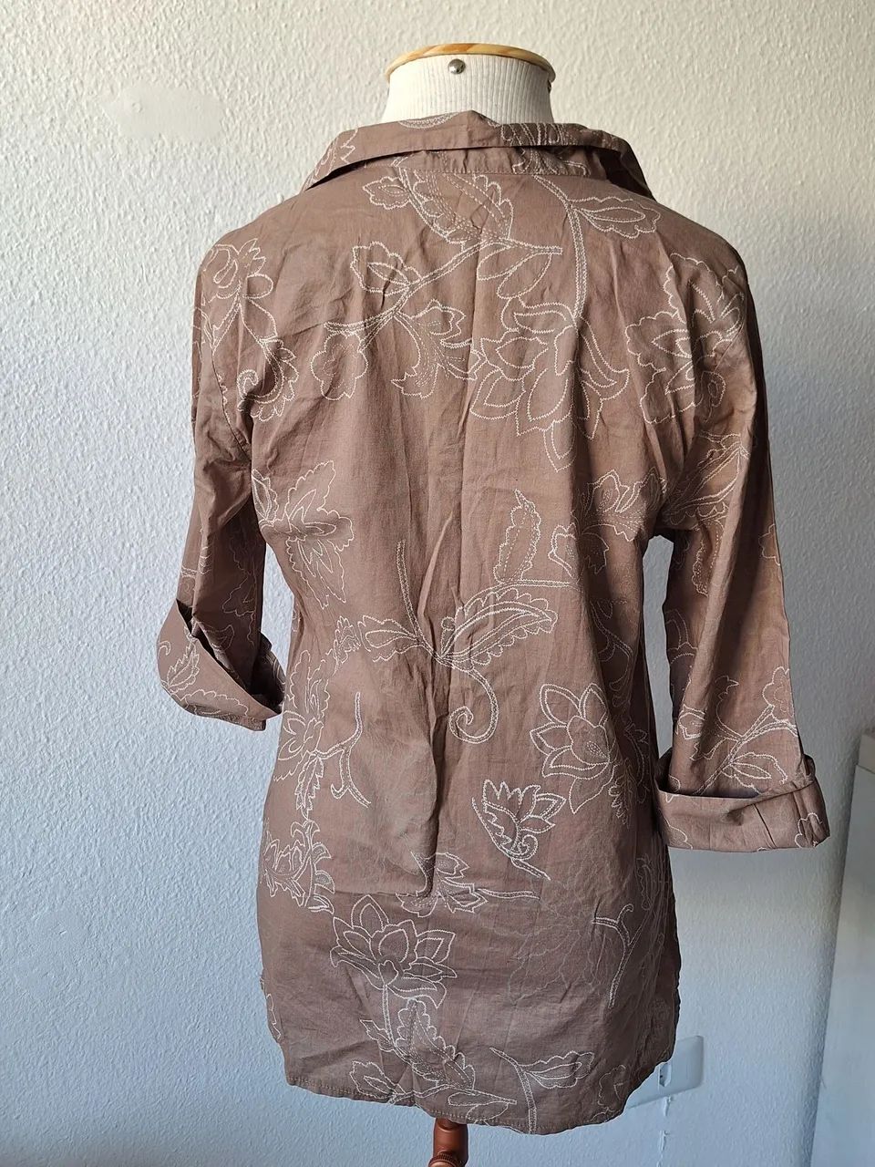 Blusa 100% algodão Tam M - Foto 2