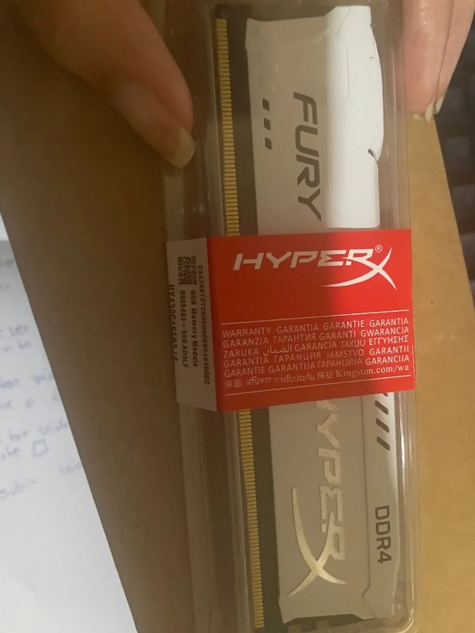 Memoria Ram 8Gb