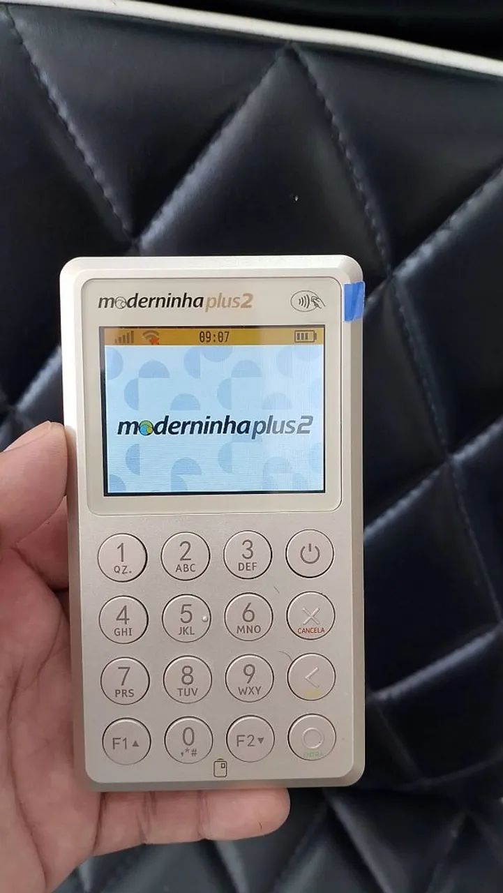 Maquininha Moderninha plus 2 paguebank  - Foto 3
