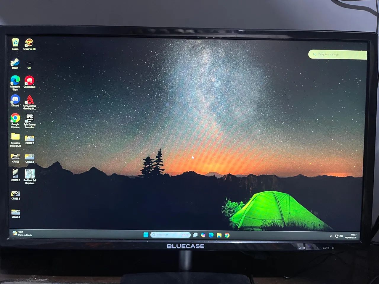 Monitor Bluecase 144Hz