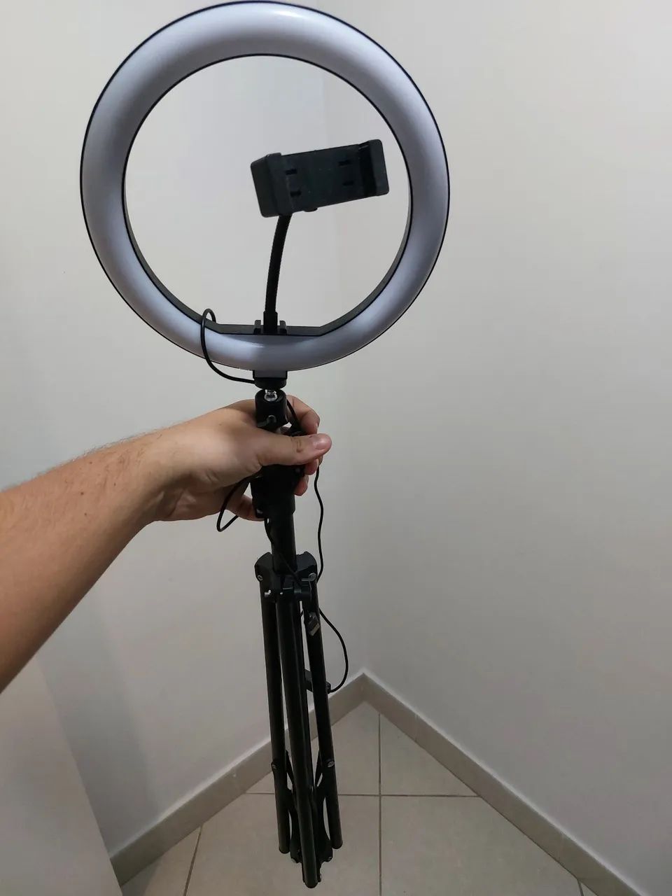 Ring Light Profissional Seminovo - Foto 5