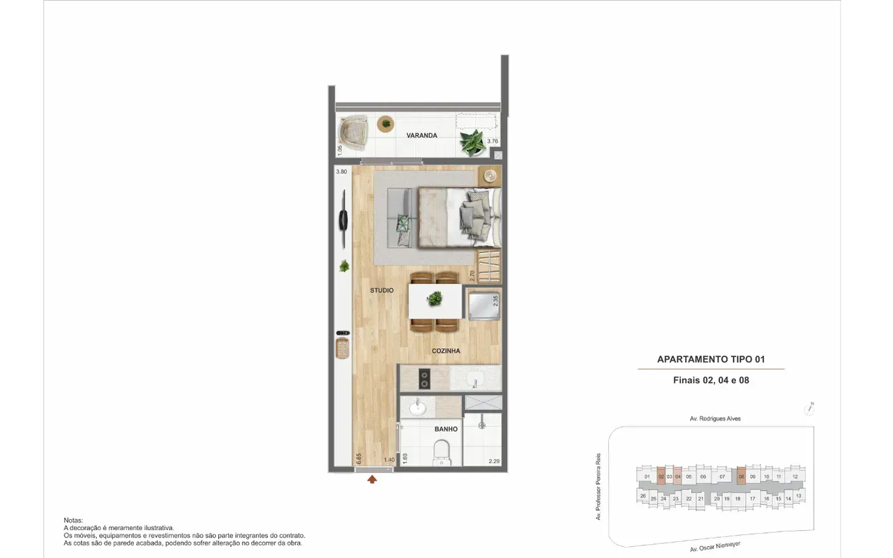 PLANTA 33m²
