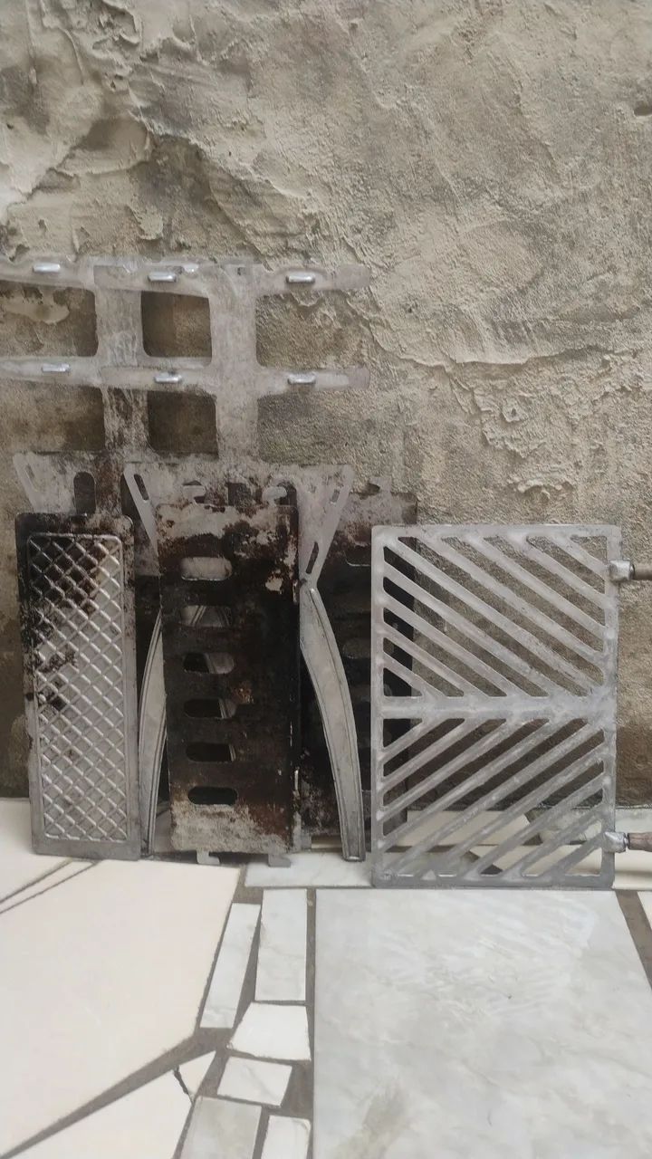 Churrasqueira de alumínio 