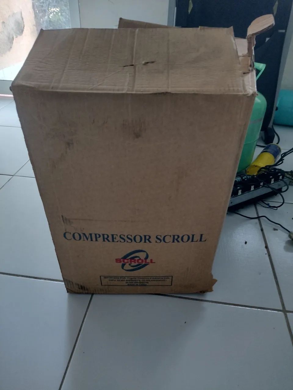 COMPRESSOR 5TR R22 380V PANASONIC ZERO NA CAIXA  - Foto 5