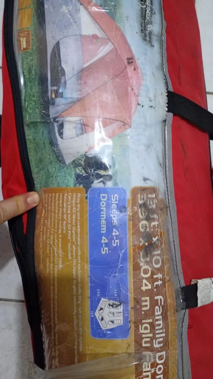 Barraca para 5 pessoas
