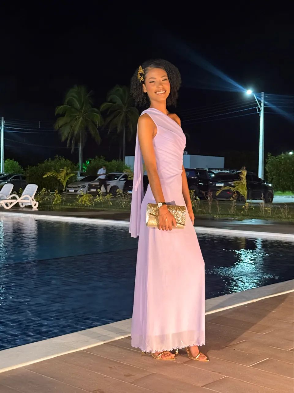 Firerie Vestido Longo Elegante e Romântico  - Foto 2