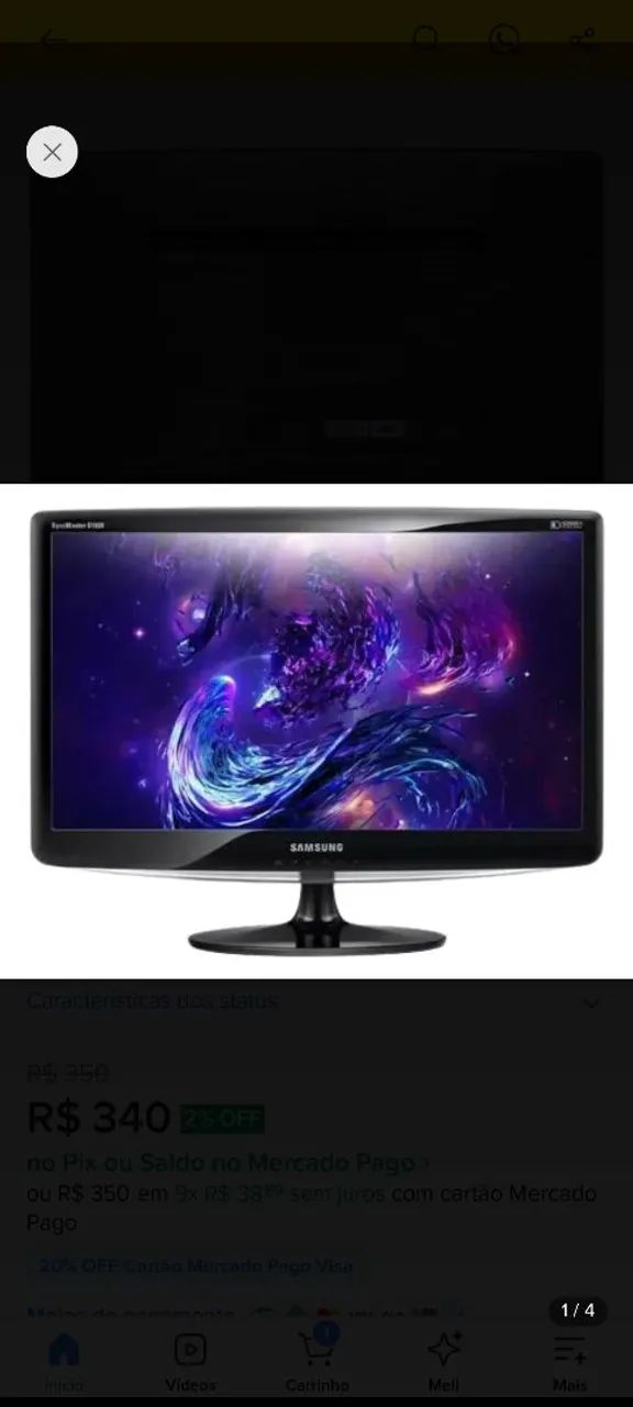 Monitor Samsung 15 polegadas  - Foto 2