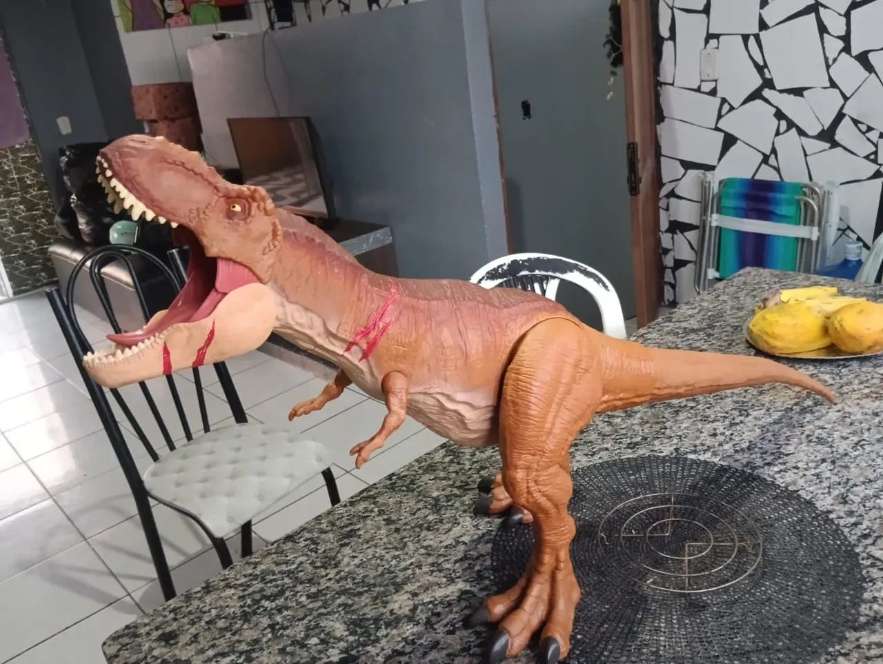 T-Rex Mattel Colossal 2018 Original (Usado)