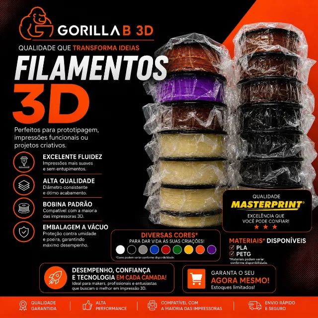 Filamento para Impressora 3D