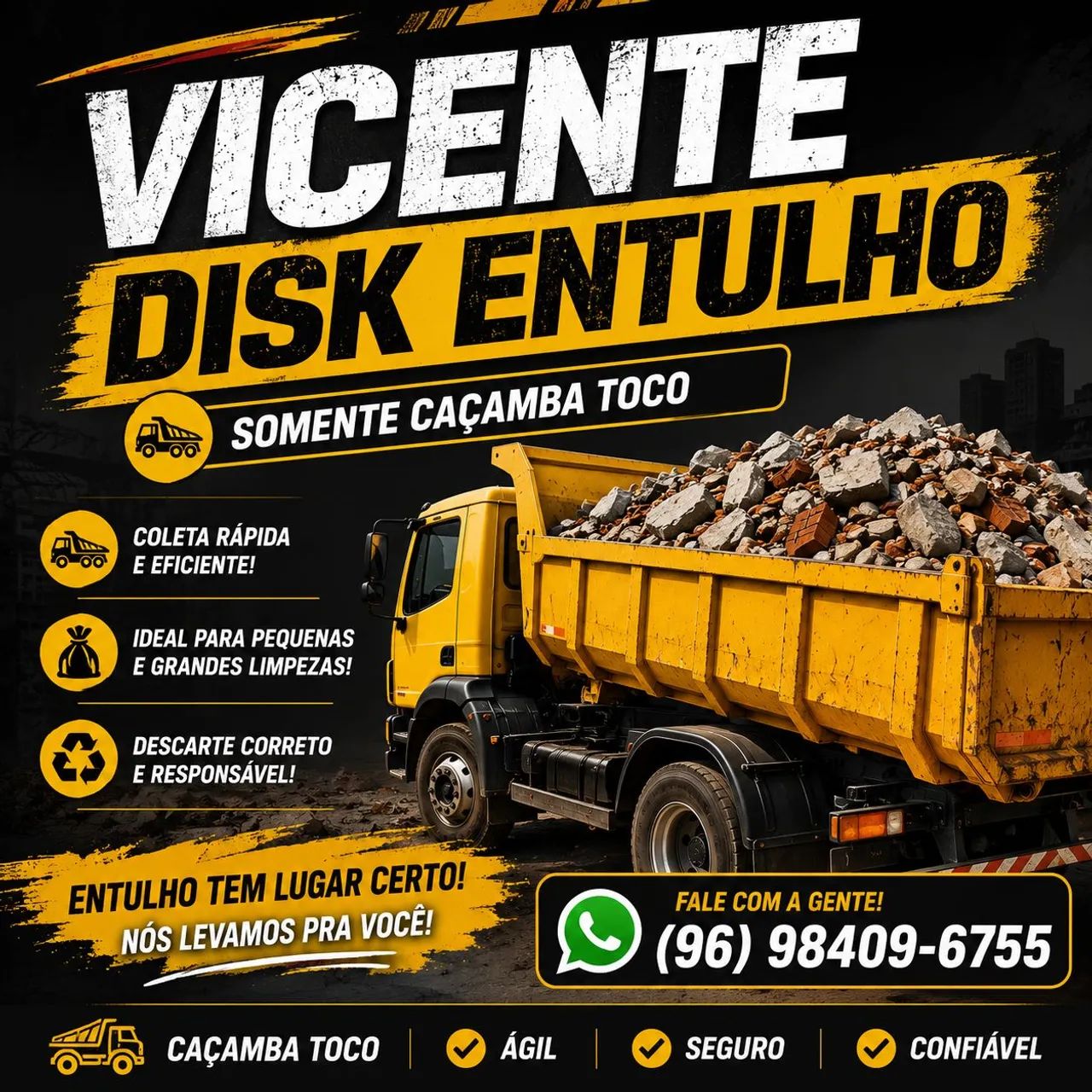 VICENTE DISK ENTULHO