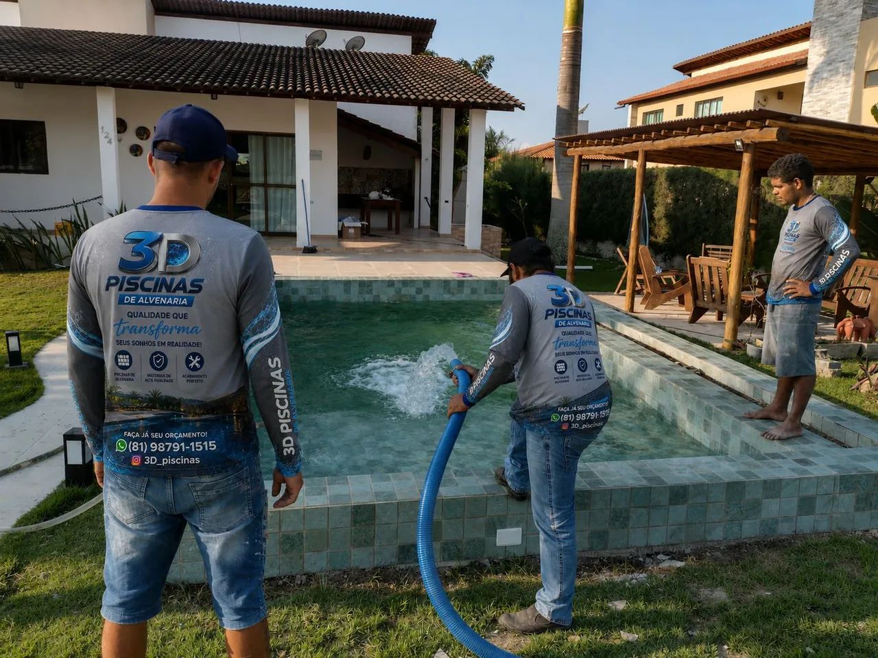3D piscinas (construção de piscinas) - Foto 4