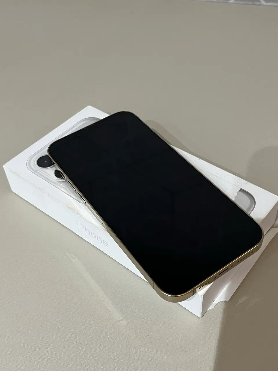 Iphone 13 pro max 128gb Gold Impecável  - Foto 3