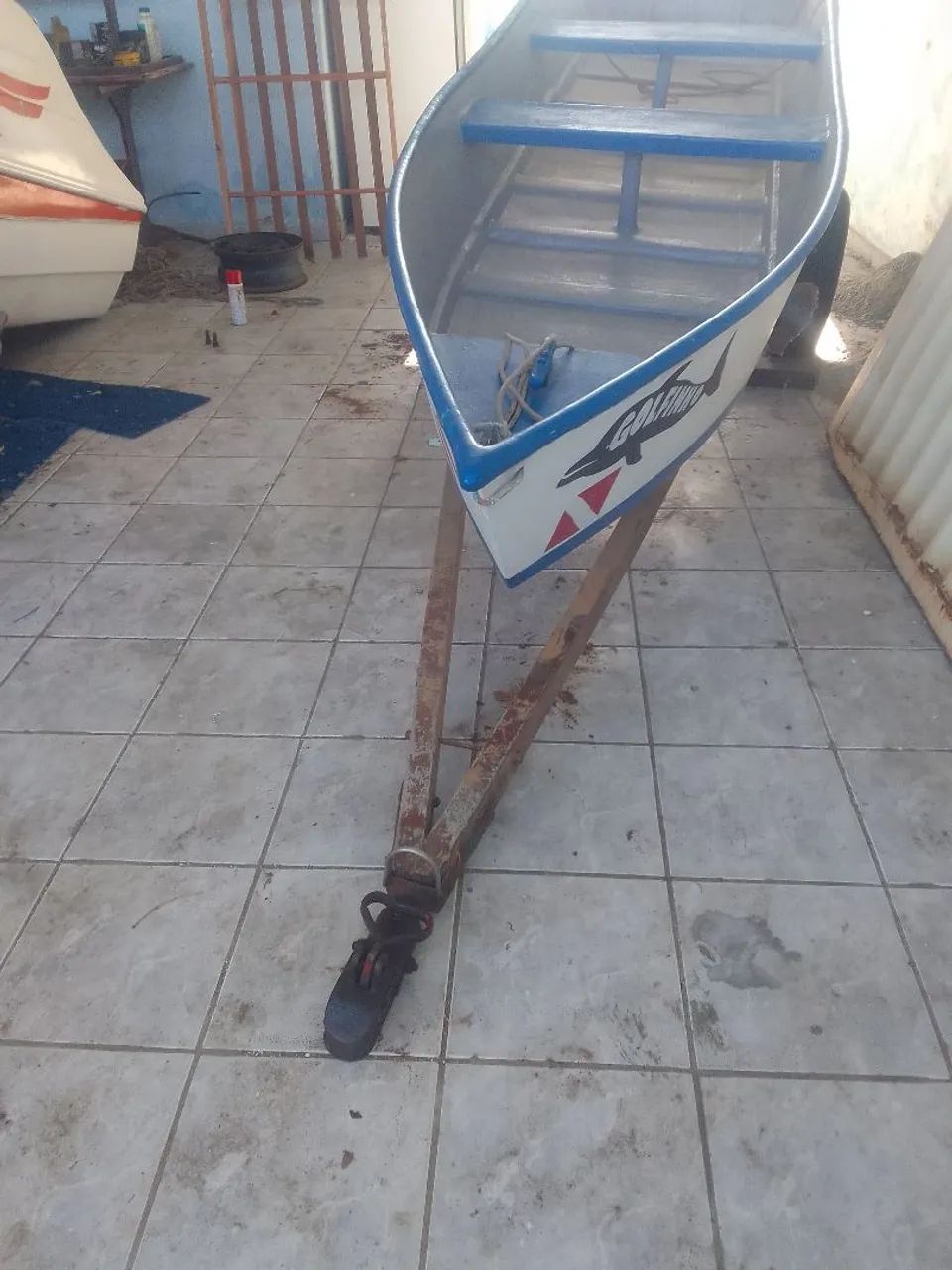 Barco de fibra 5m - Foto 4