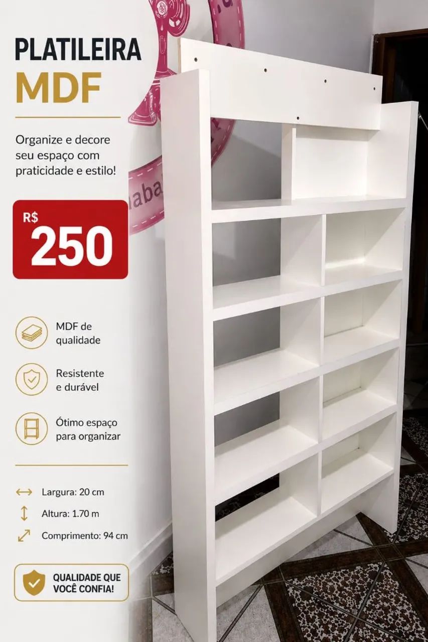 Estante multiuso MDF 