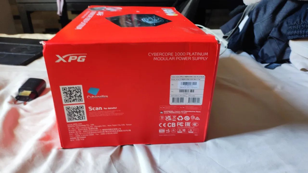Fonte XPG Cyberforce 1000w Platinum 80 plus - Foto 3