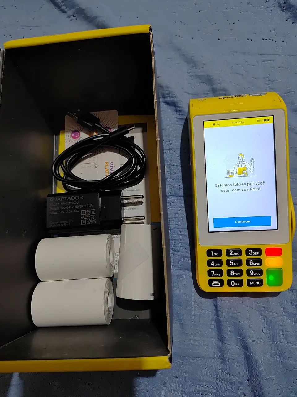 Máquina de cartão mercado pago  - Foto 5