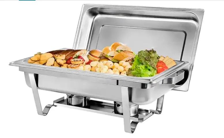 Rechaud Retangular 9L 1 Cuba 60mm Self-Service - Foto 4