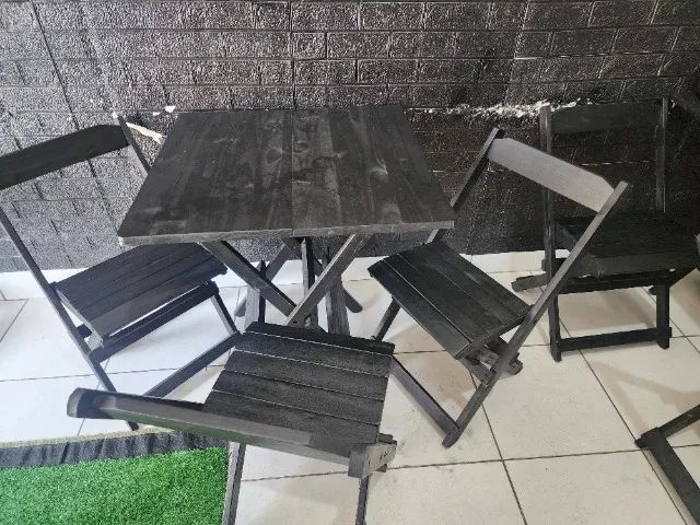 Mesa e cadeiras para lanchonetes  - Foto 4